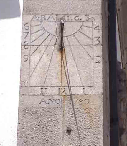 Reloj de Sol Plaza Constitución 2